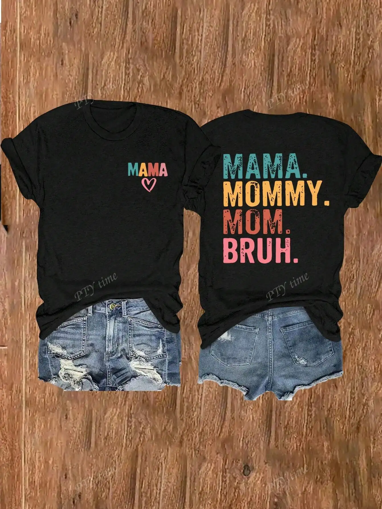 

Модные рубашки больших размеров с принтами в стиле Witty Mama для уникальных стилей
