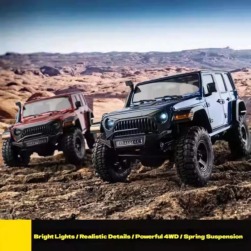 

FMS 1/18 Thunderstorm RC Car Simulation RC Climbing Vehicle 2.4G Remote Control 4WD Off Road Crawler Model with Headlights Toys