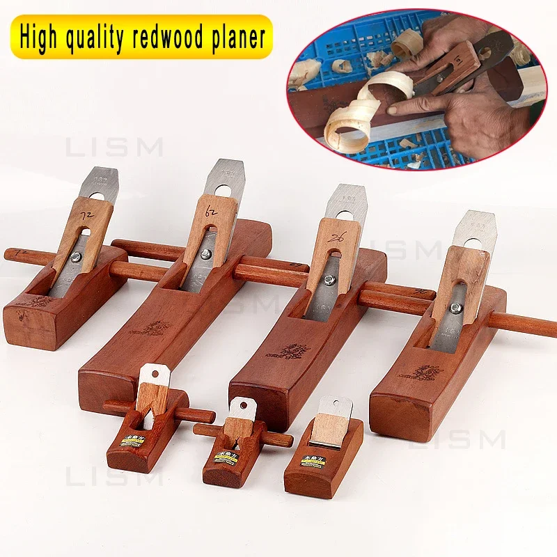 Woodworking Hand Push Planer Mini Mahogany Hand Planer European Flat Planer Bottom Edge Wood Trimming Diy Woodworking Tools