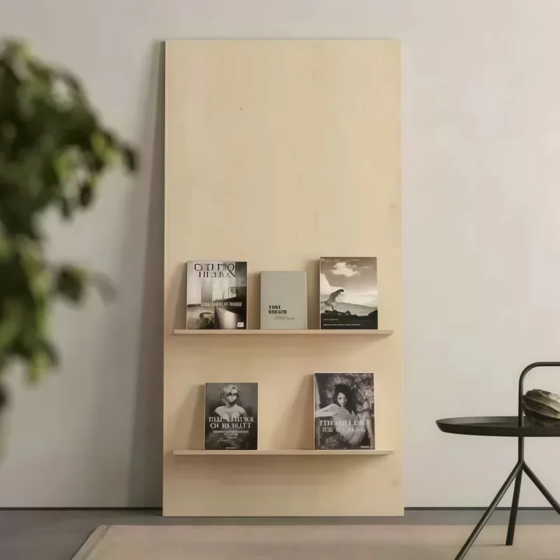 Ocean board against the wall shelf floor-to-ceiling simple clothing store multi-layer bookshelf special-shaped