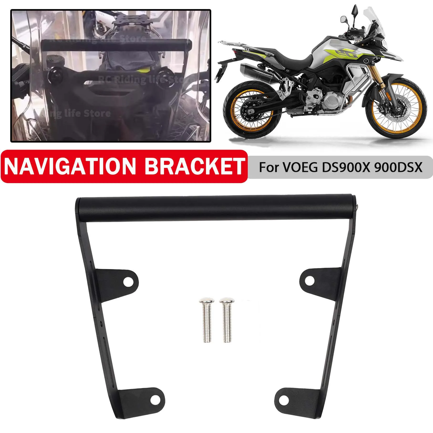 

900 DSX DS 900 X 900 Motorcycle Mobile Phone Navigation Handlebar Bracket Holder Support GPS Stand For VOGE 900DSX DS900X DSX900