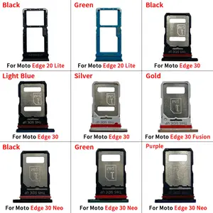 Bilashmart Moto Edge 20 Lite 30 Neo Pro Phone Sim Tray SD Card Chip Tray Slot Holder Drawer