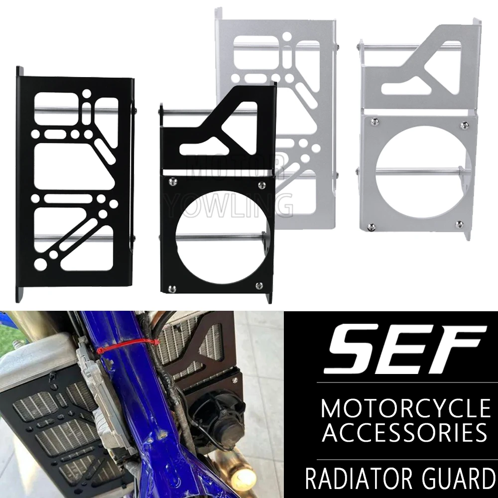 

Motorcycle Radiator Guard Grille Grill Cover Protector For Sherco SE250 SE300 2T SEF250 SEF300 4T SE SEF 250 300 2T 4T 2018-2024