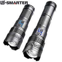 20000LM Super Bright Tactical Flashlight 100W GT60 Long Range Powerful LED Torch USB Rechargeable Using 4 181350A Batteries