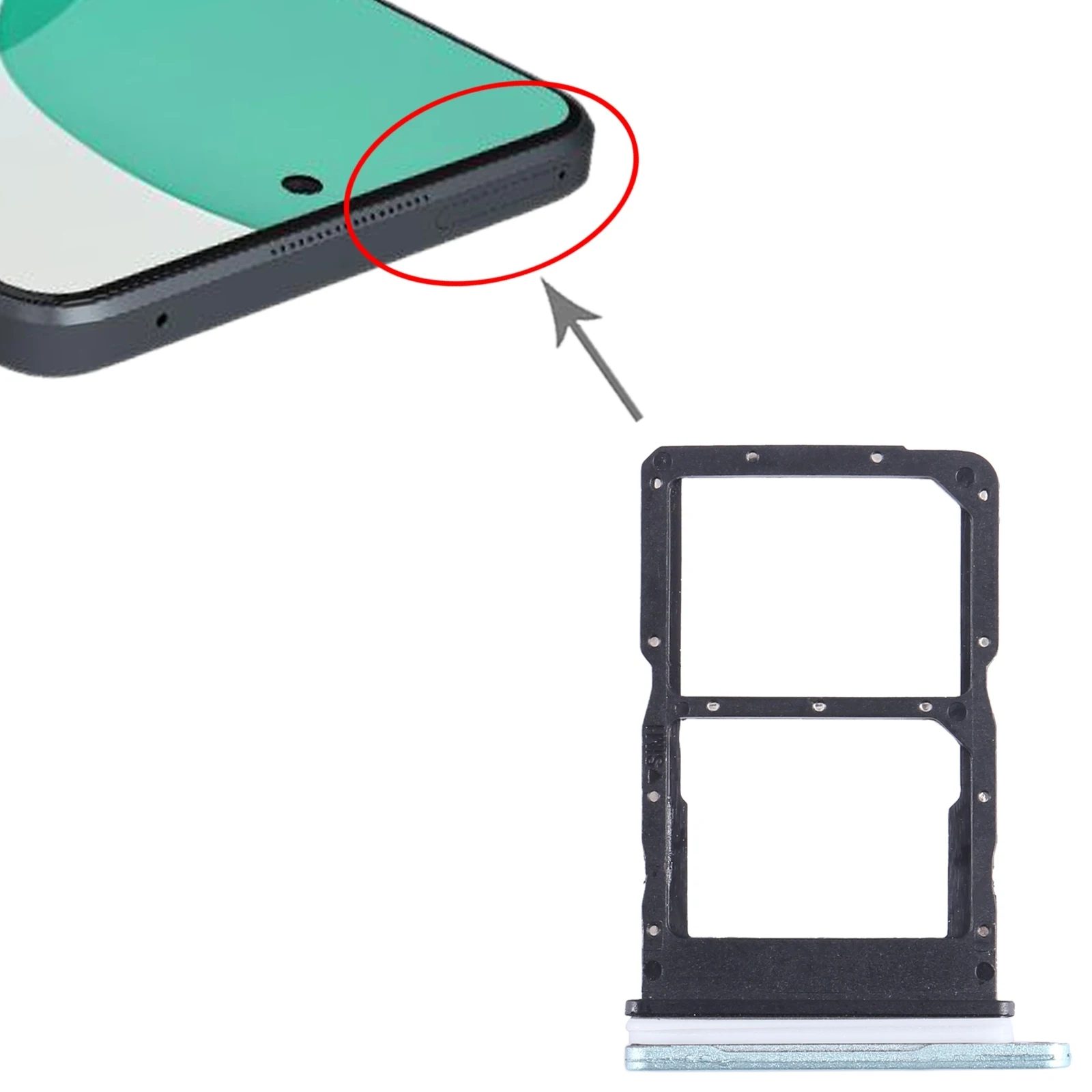 For Huawei Nova 11i SIM + SIM Card Tray