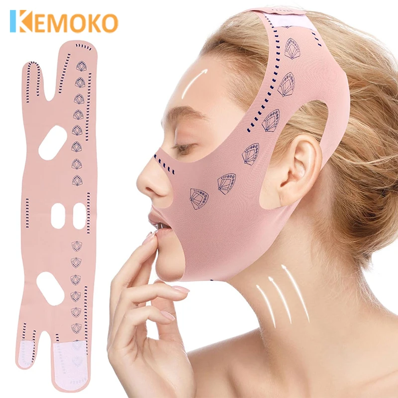 

Cheek Slimming Bandage V Shaper V Line Lifting Mask Face Lifting Anti Wrinkle Strap Band Sleeping Mask Beauty Health Skin Care