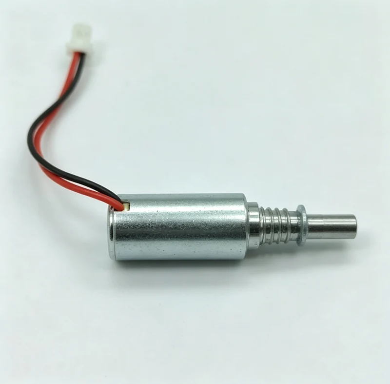 Mini électroaimant solénoïde cylindrique de type aspiration 8 mm DC 3V/5V 6V/9V/12V/24V course 5 mm pour empreintes digitales DIY