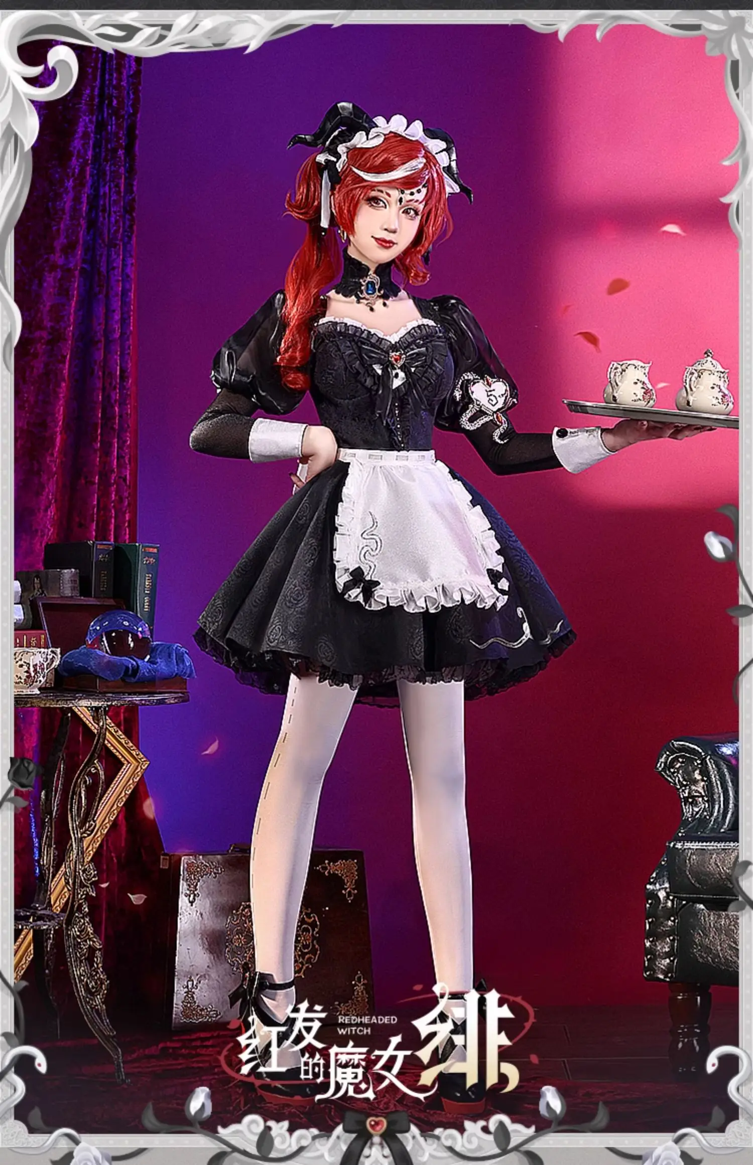 2025 New Identity V Fiona Gilman Cosplay Costume for Halloween,Christmas Role Playing Party, Game Priestess S-XL