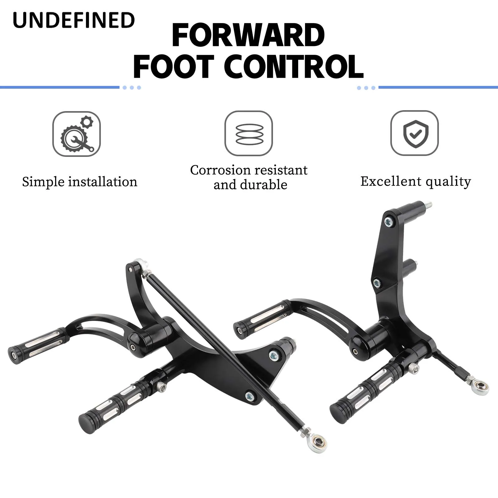 For Harley Softail Street Bob Low Rider Softail Standard 2018-2023 Aluminum Motorcycle Forward Foot Control Footpegs Foot Peg