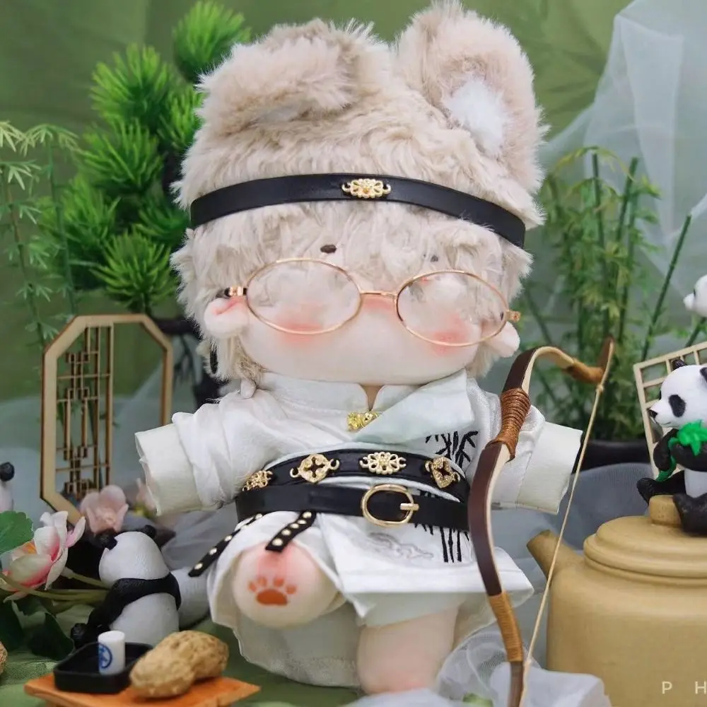 Cadeau 20CM poppenkleding veelkleurig speelgoedpop Chinese jurk set speelhuis popaccessoires mini hanfu pak gevulde idoolpoppen