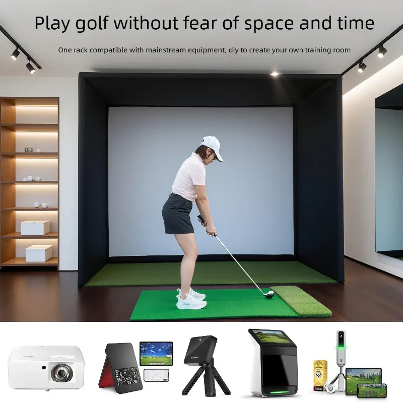 Golf Simulator Enclosure Nets Simple Golf Emulator Purse Seine