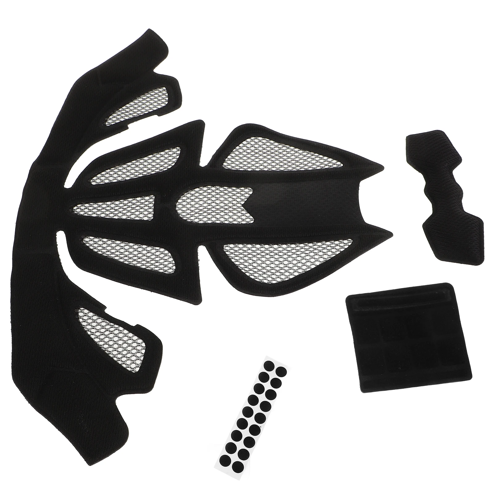 4 個のパッドキット自転車オートバイサイクリング用ユニバーサルフォーム交換クッションインナー保護ライニング