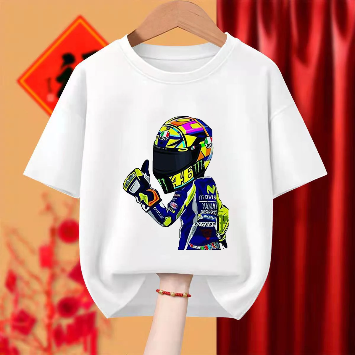 Motorcycle Boy Print Kids T-shirt Children\'s Clothes 2024 Summer Cartoon Cute Baby Girls Clothing Boys Short Sleeve T Shirt