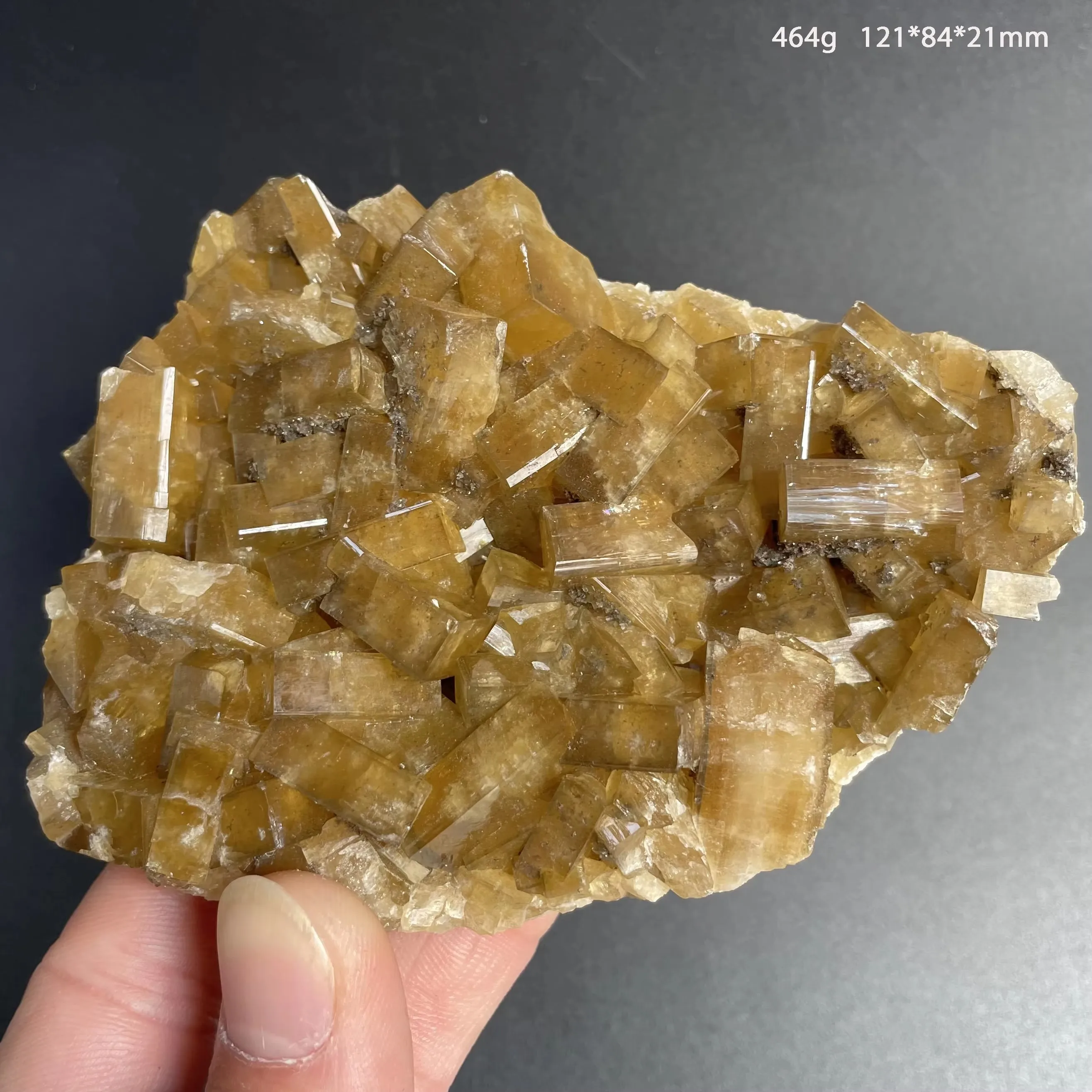 Natural Crystal Cluster jiangxi Yellow Barite Raw Mineral Specimen Quartz Rock Healing Stone Home Decor Gift
