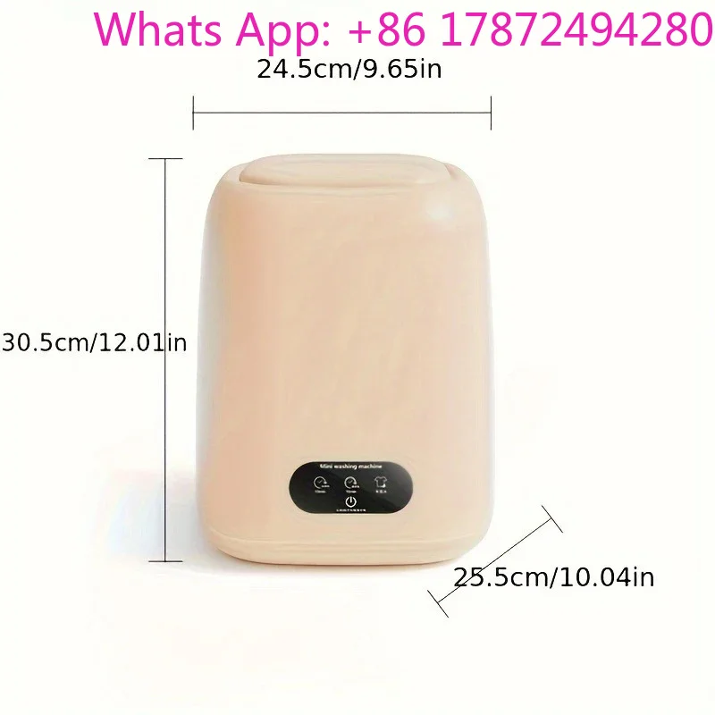 Washing Machine for Underwear Children's Clothes mini Washer fully automatic Portable Washing Machine with Spin Dryer 220V