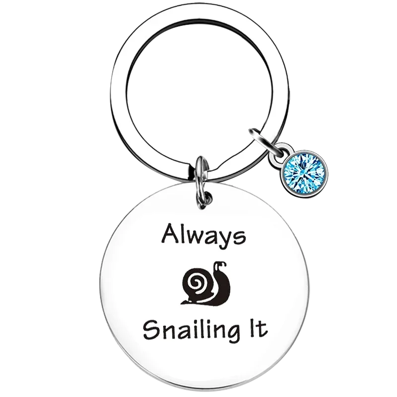 Hot Snails Lover Gift Key Chain Ring Friendship Gift keychains pendant Gift