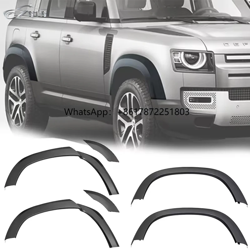 

Car Accessories Alloy Wheel Gloss Black Forged Widen the Wheel Arch for LR Defender Wheel Eyebrow110 2020+