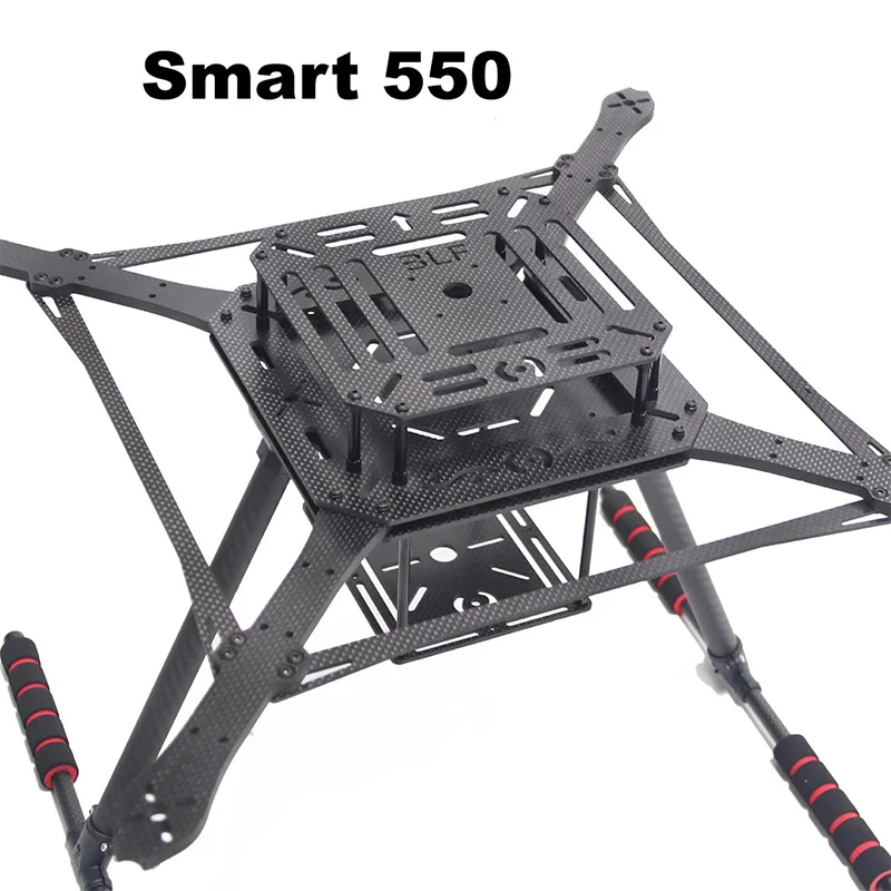 Cadre de Drone FPV en Fiber de carbone ZD550 550mm, Kit quadrirotor avec train d'atterrissage Compatible pour APM Pixhawk Ardupilot