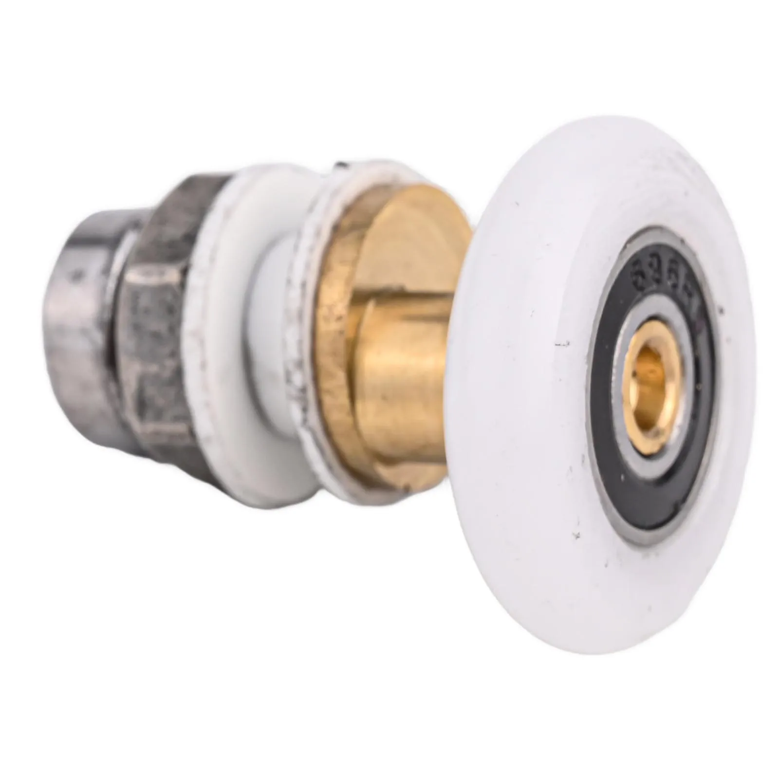 

Шкив для душевой комнаты, дверной шкив для ванной комнаты, колесо для ванной комнаты, нейлоновый материал, гладкий раздвижной медный сердечник, простая установка