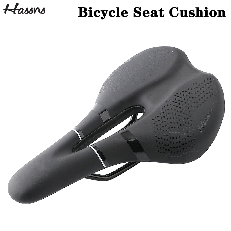 HASSNS Mtb Saddle Road Bike Seat Mountain Bicycle Selin Comfortable Sillin Bench Cycling Seat cushion Specialized Chair Saddle