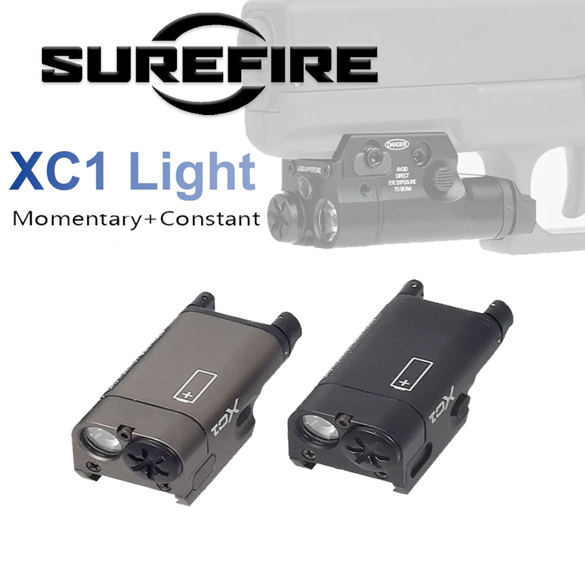 Tactical Surefire XC1 X300 Ultra  X300U LED Flashlight Metal Scout Torch for GLOCK 17 19 Hunting Light Lanterna 20mm Rail