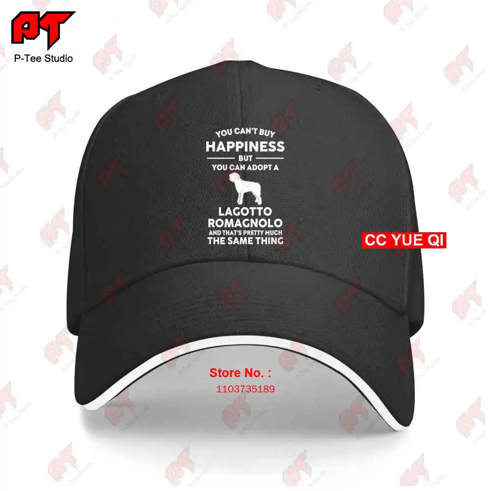 No se puede comprar la felicidad, gorra de béisbol fresca de Lagotto Romagnolo, gorra de camión, 9F9T