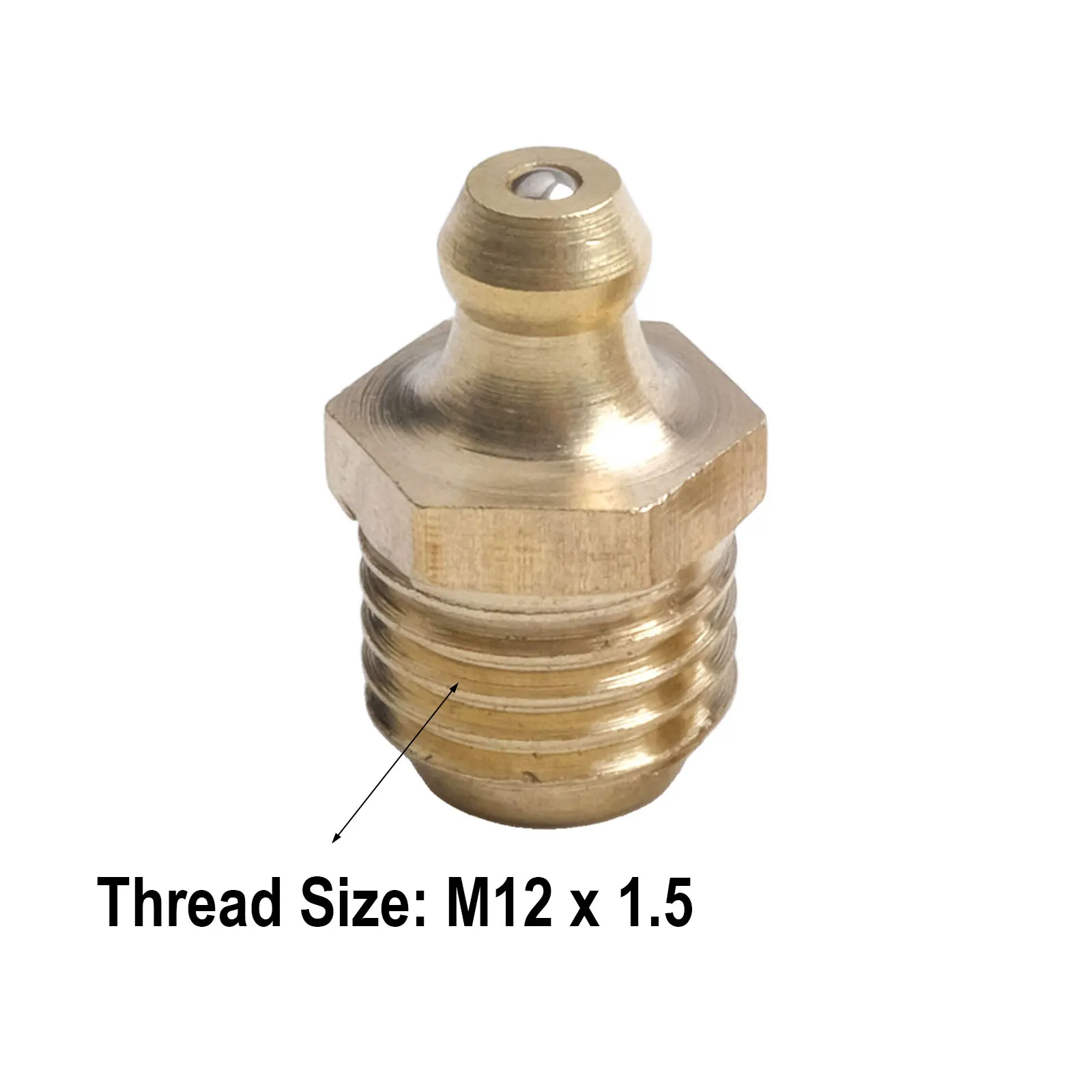 Bearings Connection Brass Long Service Life Straight Thread Total Height X Mm Bearings Convenient Hexagonal Width