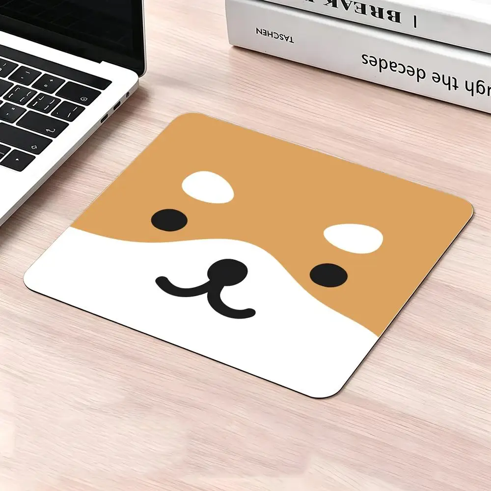 Cute Dog Shiba Mouse Pad Rubber Antislip Keyboard Pad Mousepad Gaming Accessories XXL Office Computer Mat