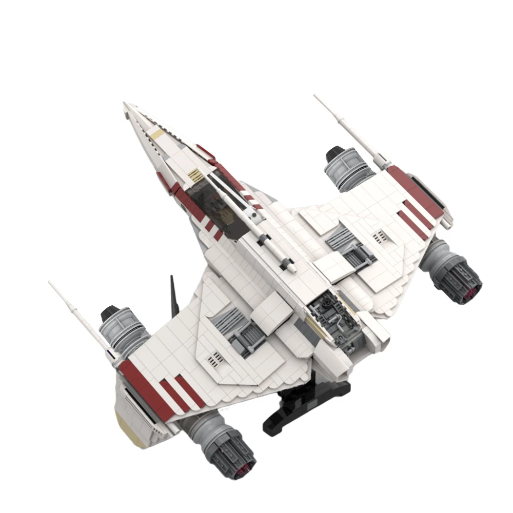 MOC Space War Series E-WING-UCS Aircraft Assembling Building Blocks N-1 Starfighters Model DIY Children Toys Christmas Gifts