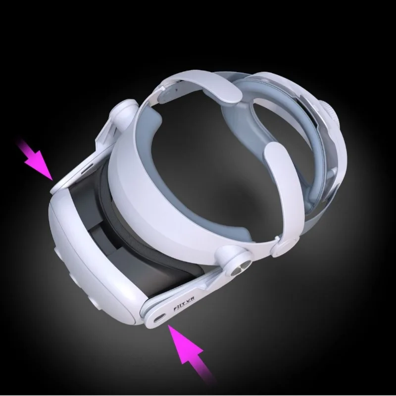 

For Meta Quest 3 Elite Strap with Battery Power Headband Accessory for Enhanced Comfort Extended Playtime VR Headset