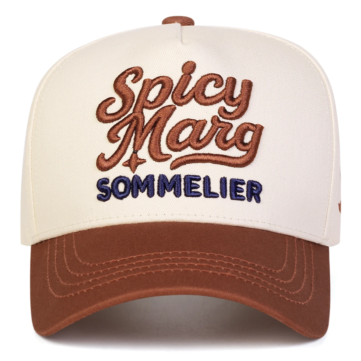 Unisex SPICY MARG SOMMELIER Embroidery Baseball Caps Spring Autumn Outdoor Adjustable Casual Hats Sunscreen Hat Sports Cap - view 4