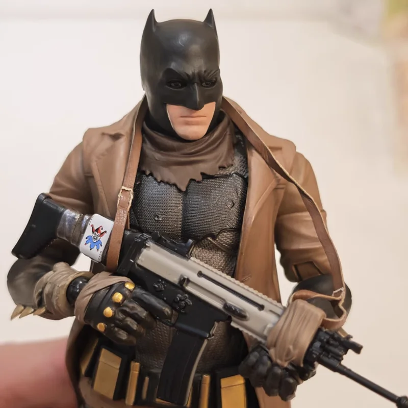 

Fondjoy 19cm Dc Nightmare Desert Batman Action Figure Collectible Toy Model Assembly Kit Birthday Gift For Children