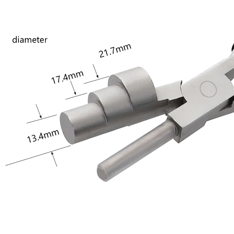 Thiết Thực Lượn Vòng Tạo Thành Kìm Mini Thép Carbon 1 Bộ DIY Trang Sức Công Cụ 6 Inch Vòng Kìm Mũi Với Miệng Dẹp thả Vận Chuyển