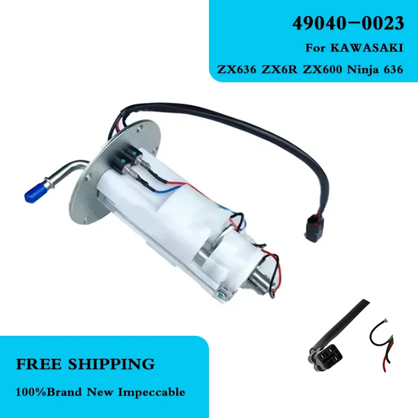 

49040-0023 Несъемный мотоциклетный топливный насос в сборе, подходит для KAWASAKI ZX636 ZX6R ZX600 Ninja 636 2013-2016 UC-T35KU53 490400023