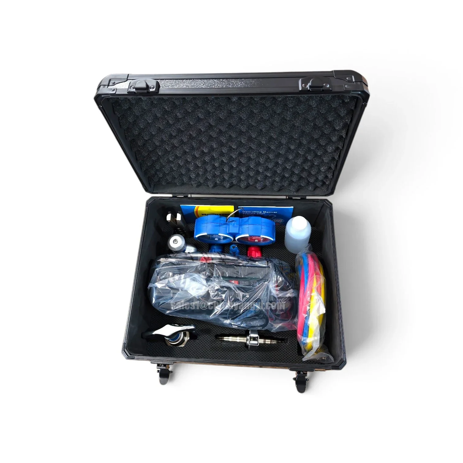 R 32 Series acuum Pump Manifold Gauge Tube Expander Multifunctional Refrigeration Tools Kit FT-8 B Air Conditioner Seri Tools