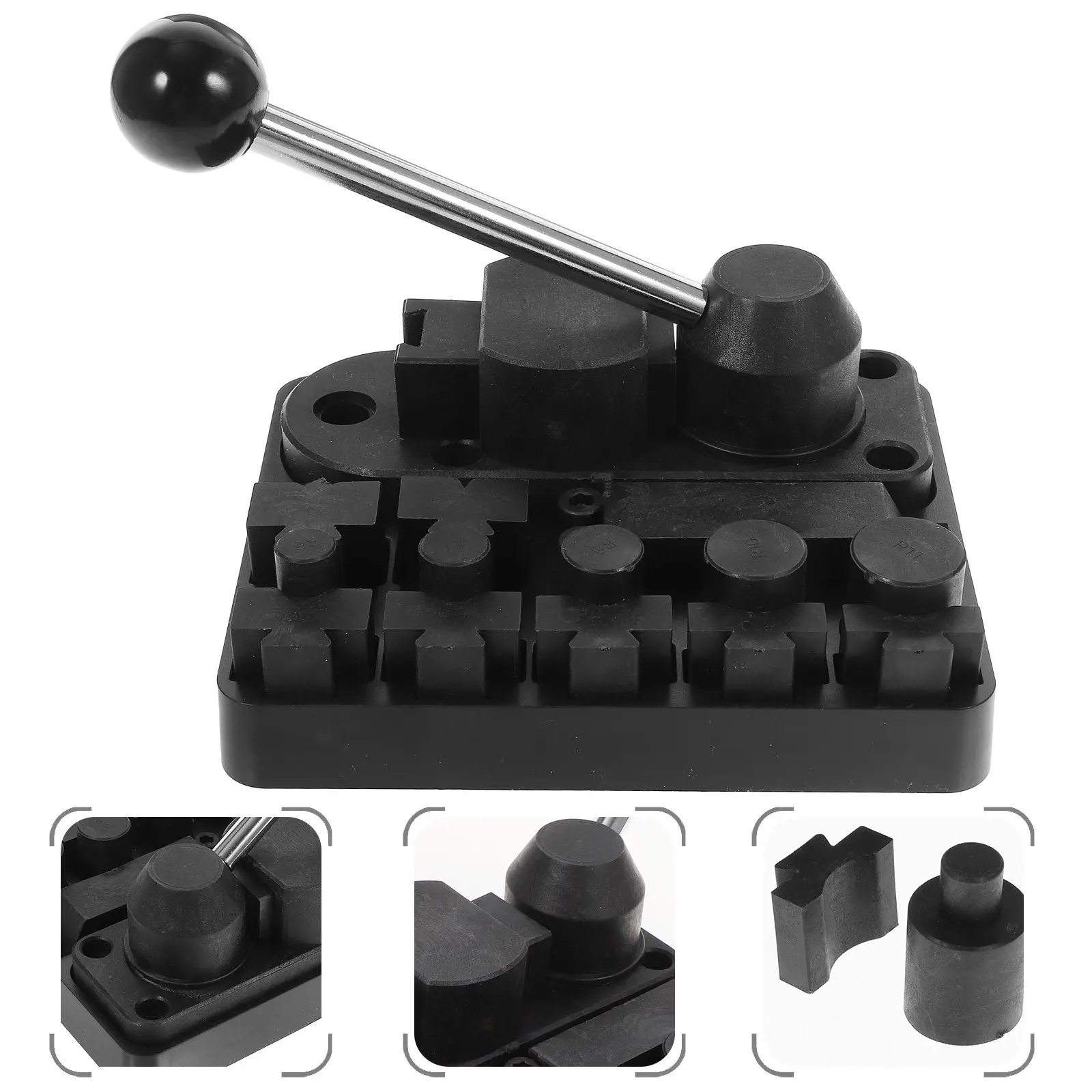 

Professional Ring Bending Machine for Spoon Coin Rings ABS Material No Deformation Ring Maker Tool Jewelry Crafting Essential