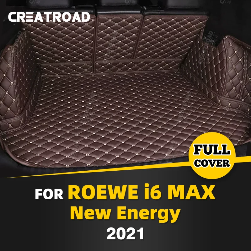 

Auto Full Coverage Trunk Mat For Roewe i6 MAX New Energy 2021 Car Boot Cover Pad Cargo Liner Interior Protector Accessories