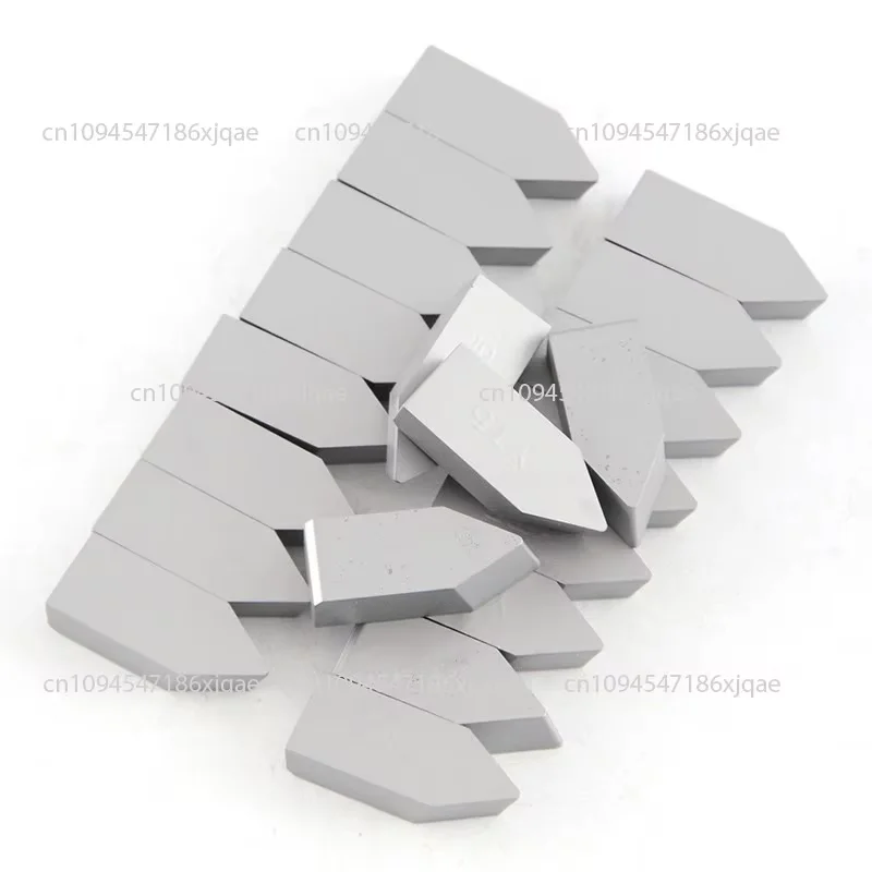 40pcs/box C116 YT5 YW2 YW1 YT15 YT14 YG6 YG8 Carbide Brazed Inserts Welding Tips Blade Cutter Cutting Tools