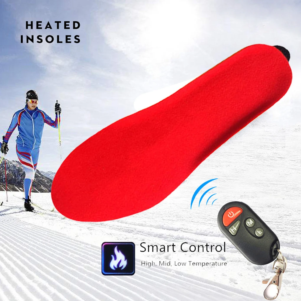 

Cordless Heated Insole Backpacking Electric Foot Warmer Shoe Liner