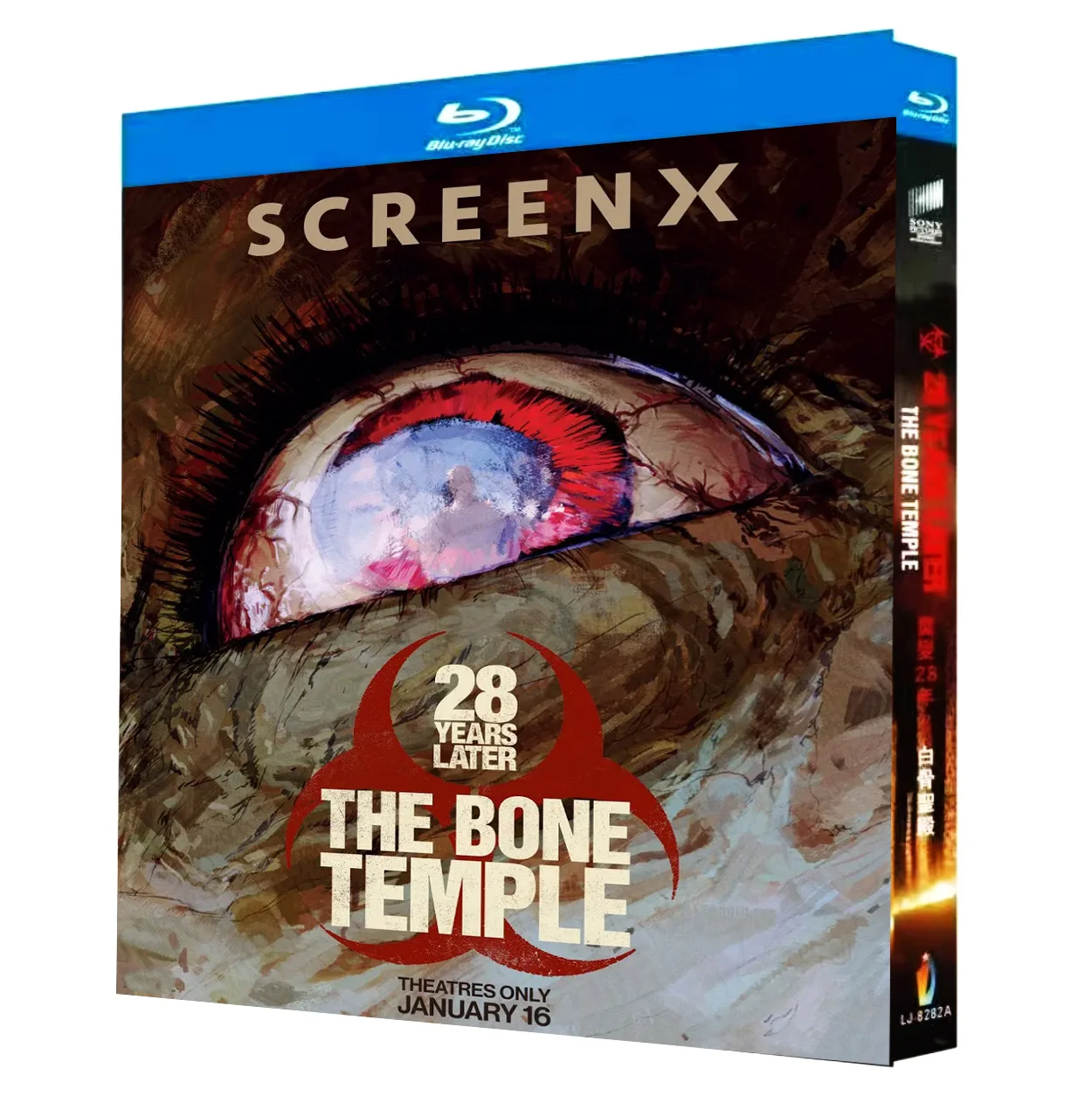 28 Jahre später: Der Knochentempel (2026) BD All Region Neues Box-Set Blu-ray Disc High Definition BD