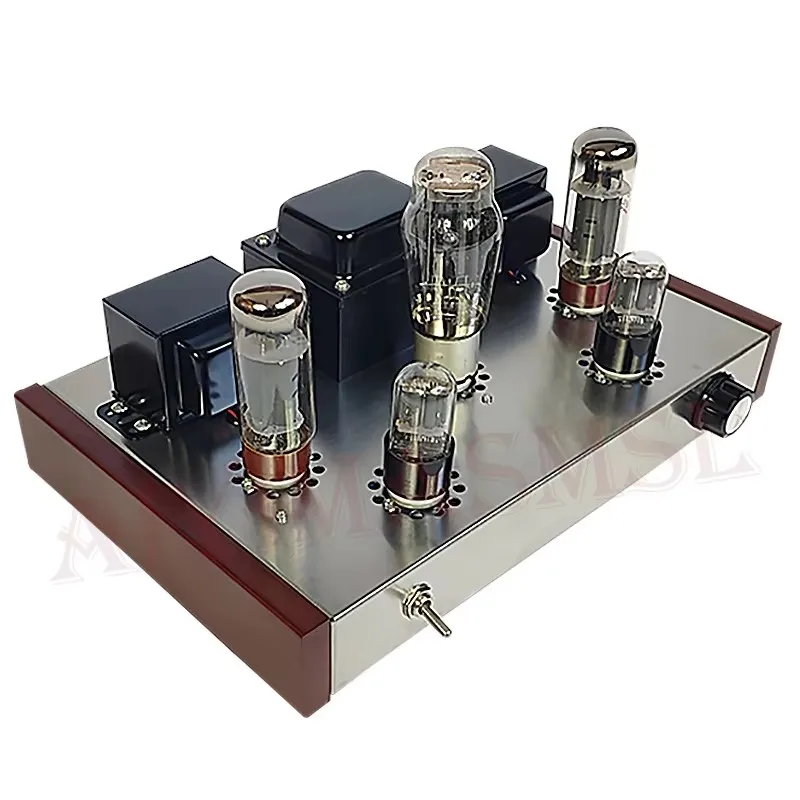 AIYIMA SMSL 6N9P Push EL34 Tube Amplifier 13W 2.0 Single ended Class A Vacuum Tube Amplifier Handicraft Weld Amp Audio