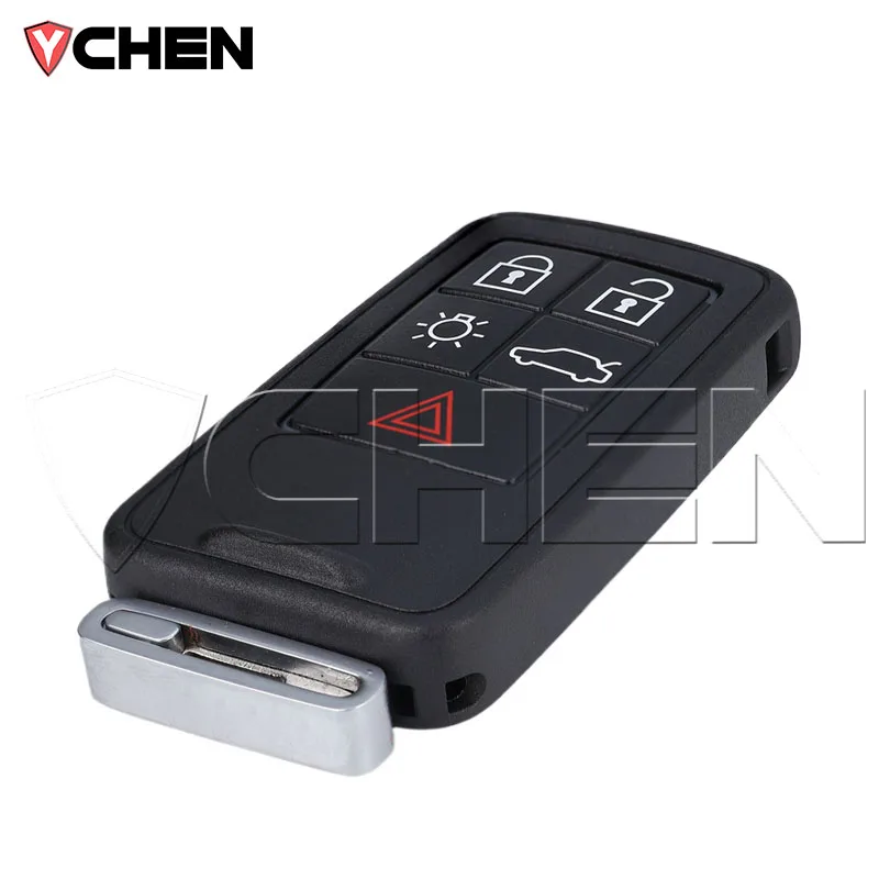 Remote Smart Car Key Fob For Volvo XC60 S60 S60L V40 V60 S80 XC70 433Mhz FSK ID46 5 Buttons FCCID KR55WK49264 Auto Keyless Go