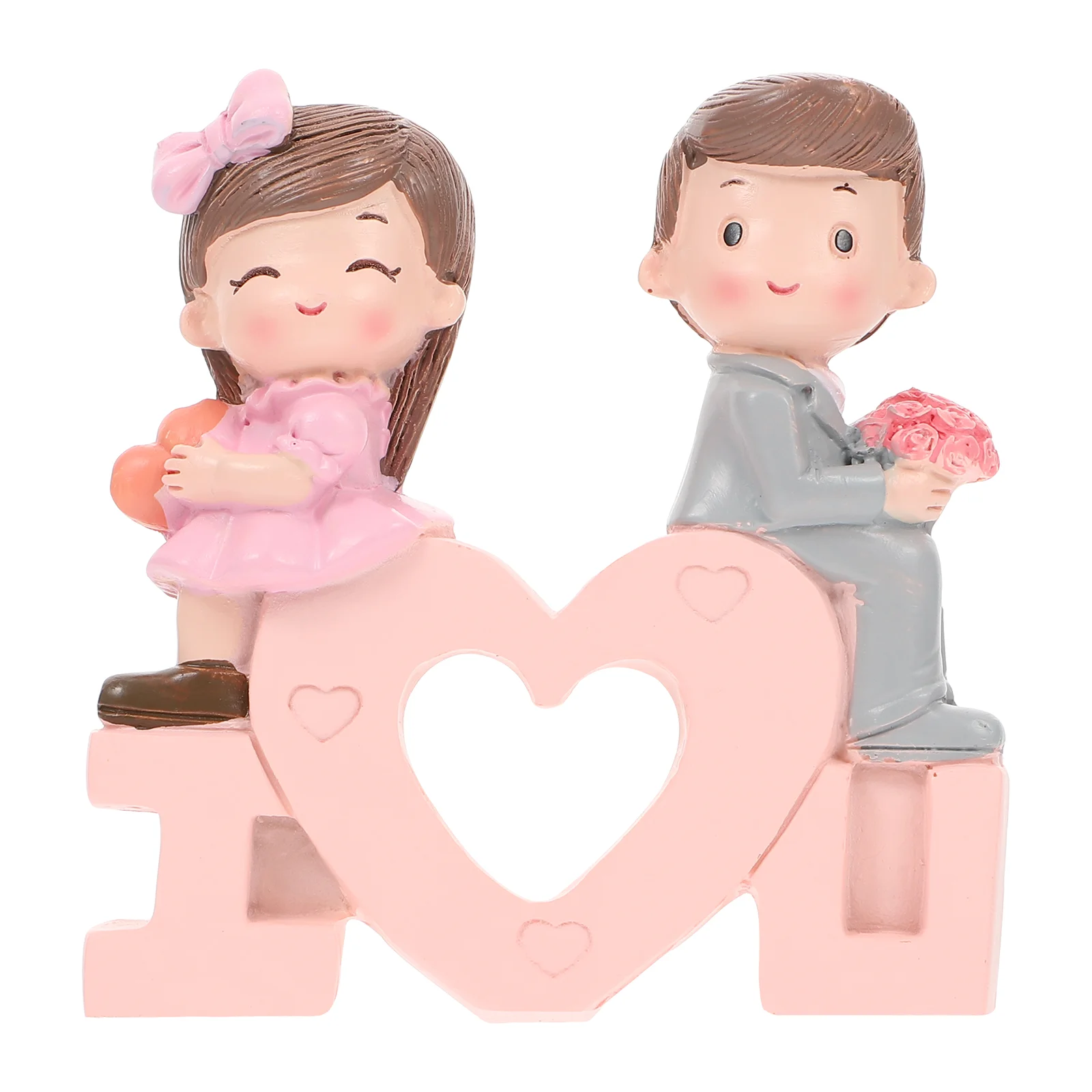 

Wedding Ornaments Exquisite Figurine Decor Boy Lover Desktop Small Adornment Adorable Statue Valentine's Day