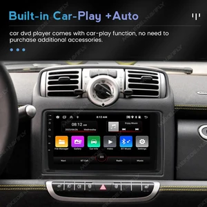 MEKEDE-مشغل فيديو للوسائط المتعددة ، CarPlay ، Wi-Fi ، BT ، Android 13 ، Auto BilRadio ، ستيريو ، 2Din ، مرسيدس بنز ، سمارت فورتو ، 451 ، 2006-2009 أفضل 6 مكبرات صوت ذكية فورتو 451 مبيع - رقم 4