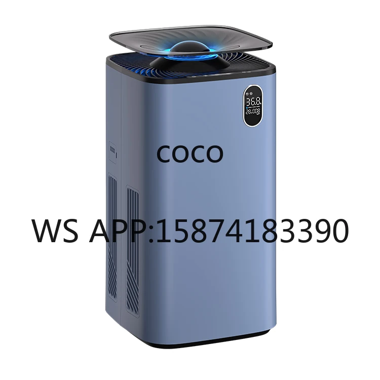Portable Smart Air Purifier Humidifier Combo, Household 2-in-1 Machine with H13 HEPA Filter Customization