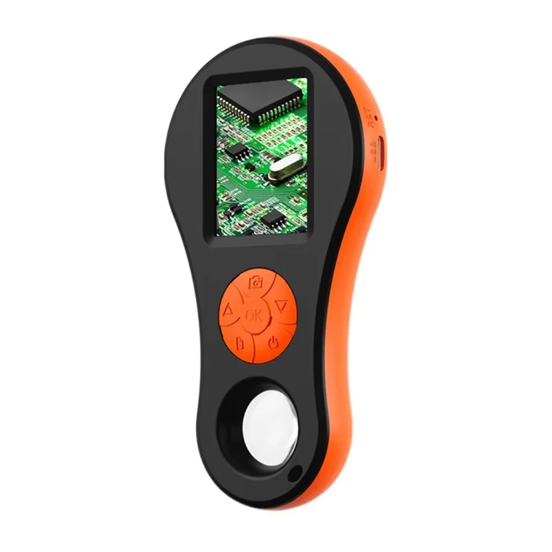 CYGJ-loupe numérique HD1080P 8 LED Microscope portatif 2.0 "écran IPS prendre des photos et des vidéos loupe pour vérifier les bijoux