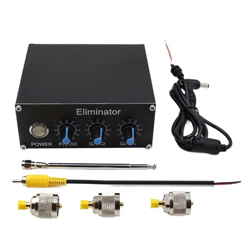 

Профессиональный элиминатор помех FEDI-X-Phase 1-30 МГц со встроенным управлением PTT, из алюминиевого сплава, для радиостанций