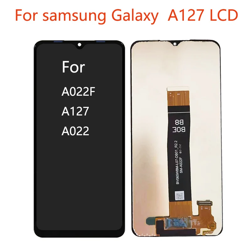 For Samsung Galaxy A127  LCD Display SM-A022/F Touch Screen Digitizer Assembly For Samsung A127 A022F A022 Parts