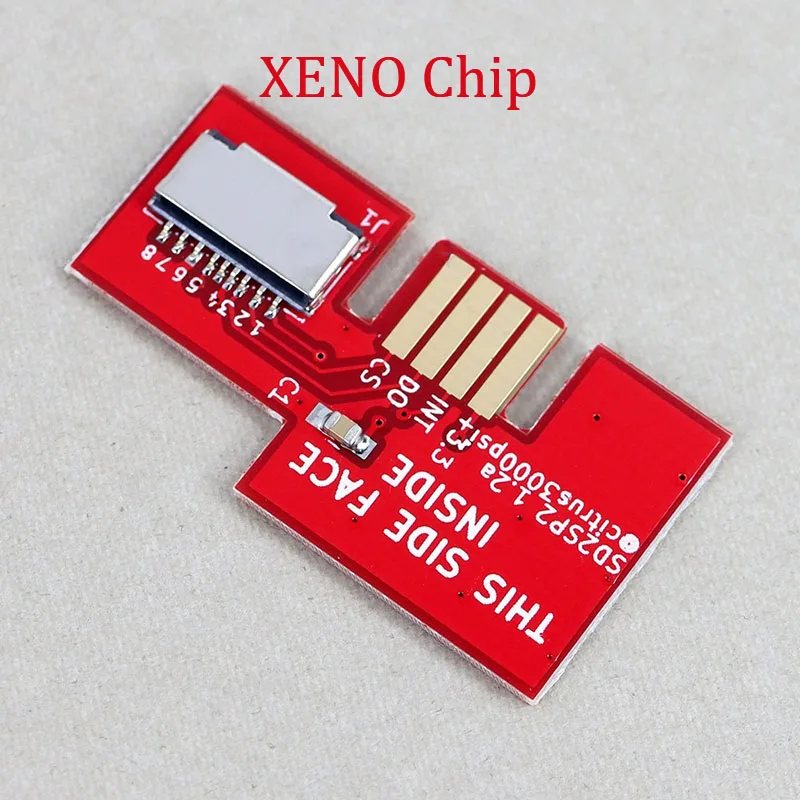 1 قطعة ل NGC SD2SP2 برو محول قارئ بطاقات SD مع التمهيد القرص DVD صغير و Xeno GC رقاقة استبدال جزء متوافق #3