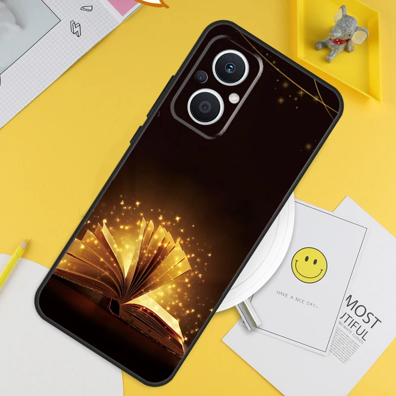 Book Lover Cover For OPPO Reno 8 Lite 10 7 6 5 4 3 2Z 4Z 5Z 8T OPPO Find X3 Neo X5 X6 Pro X2 Lite Case